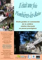 ''Il était une fois Plombières-les-Bains'', Visites guidées et commentées ''Il était une fois Plombières-les-Bains'', Visites guidées et commentées