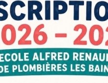Inscription scolaire 2026-2027