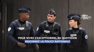 La Police nationale recrute