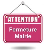 Fermeture exceptionnelle de la mairie