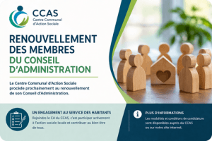 Renouvellement des membres du CCAS