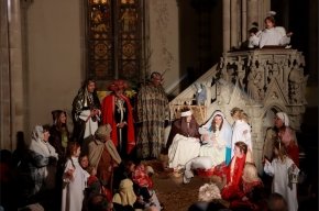 Représentation crèche vivante